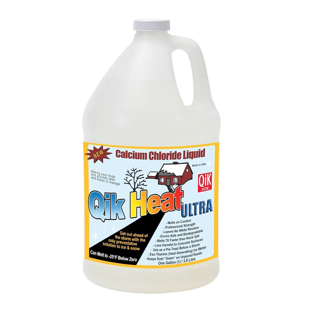 38001 – QIK JOE Ice Melt, Calcium Chloride Liquid -25 Degree Fahrenheit Lowest Effective Temperature 1 Gallon